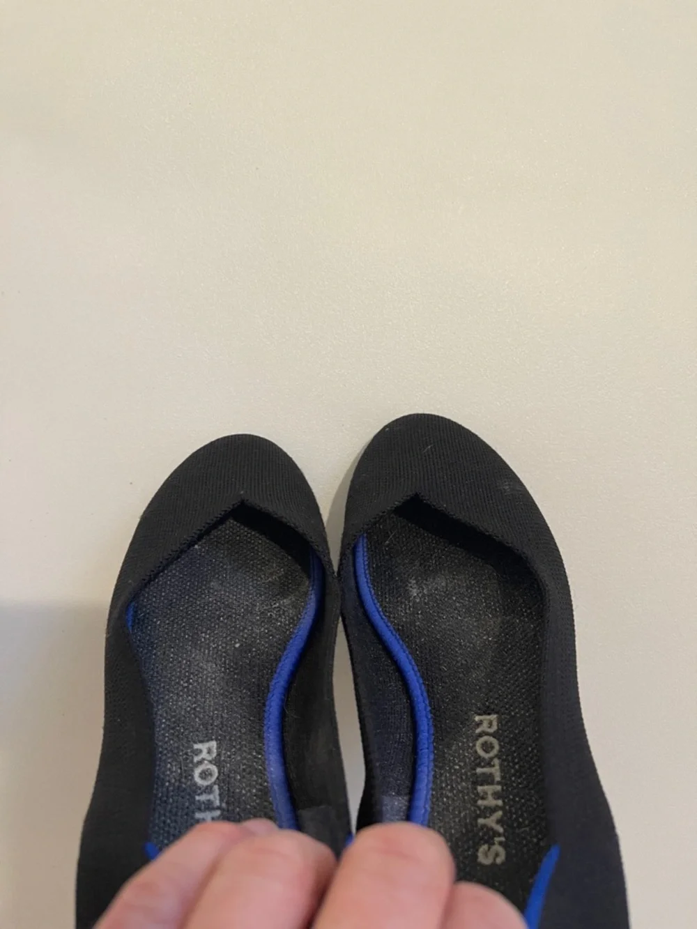 Rothy’s Everyday The Flat Black Knit Ballet Flats for Women